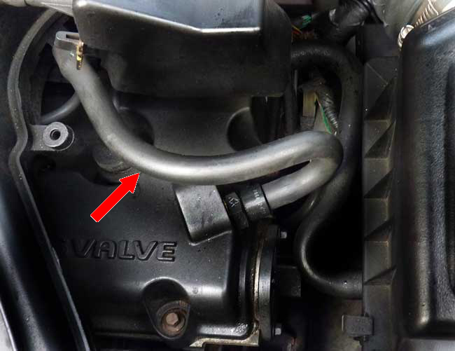 PT Cruiser PVC valve emission hose