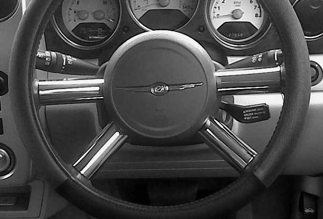 Steering wheel spoke covers