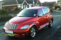 Larry's Candy Apple Red Cruiser