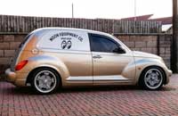 Nathan's PT Cruiser van