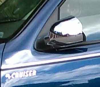 Per's PT Cruiser Chrome mirror cover