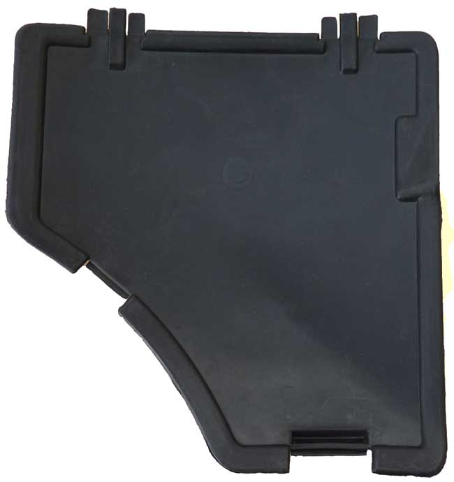 Headlight access panel